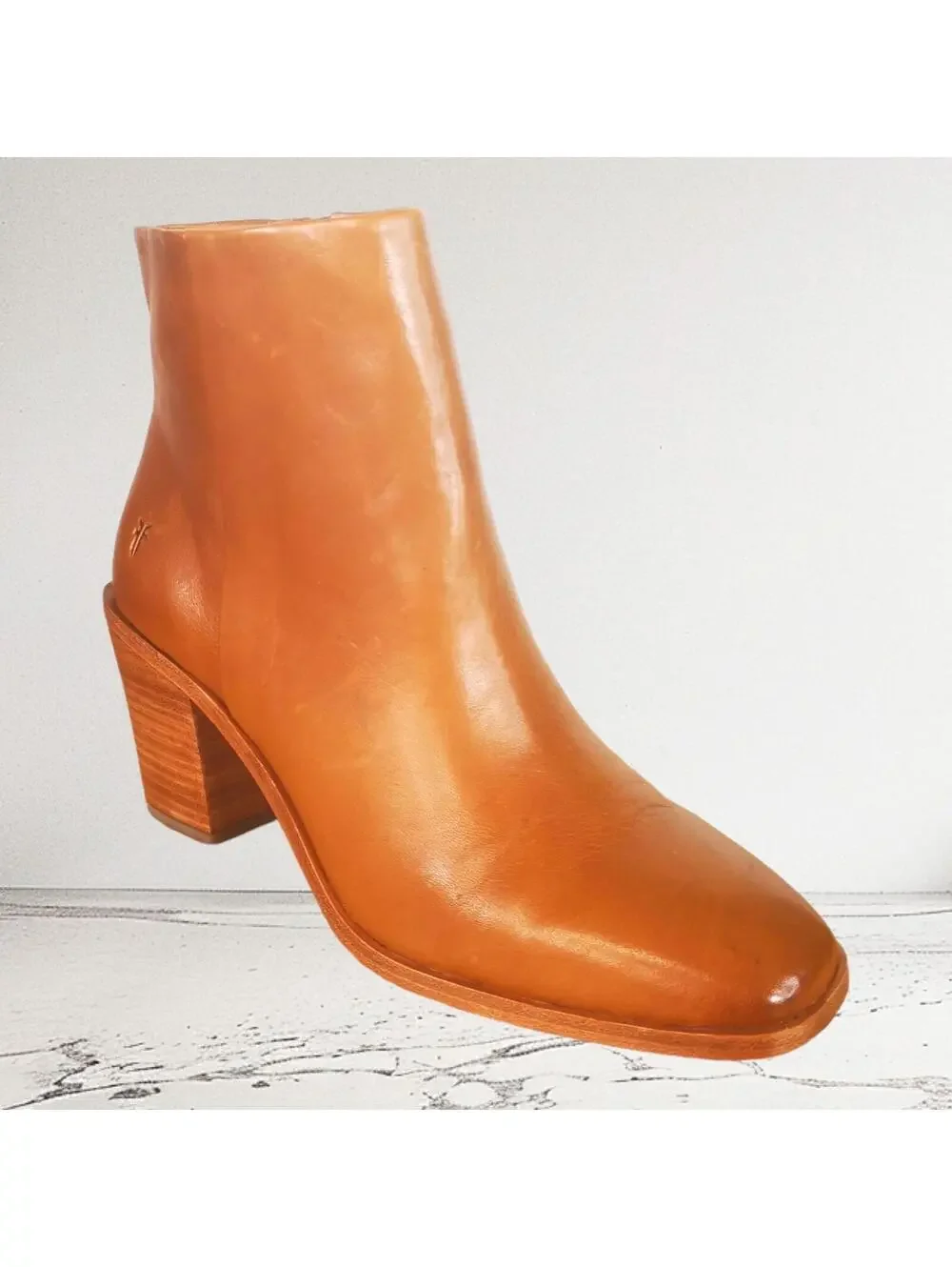Frye Georgia Ankle Women's Bootie Cognac Size‎ 9.5 NEW